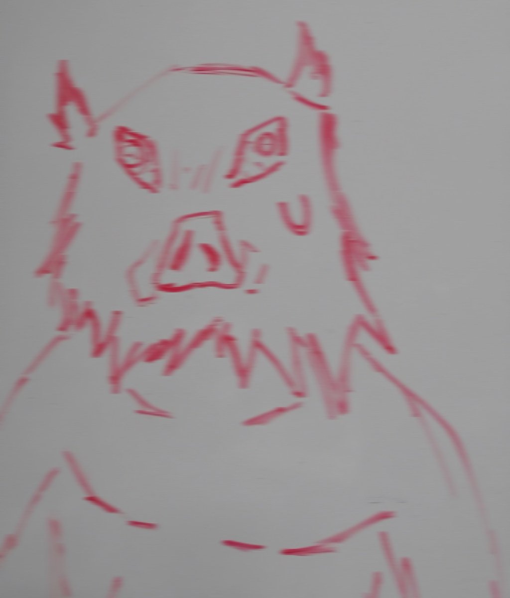 Dan73282963's tweet photo. Un te amo a la maestra que me deja dibujar en el pizarrón
Dibujo de inosuke todo raro https://t.co/kUxeKTGfsi