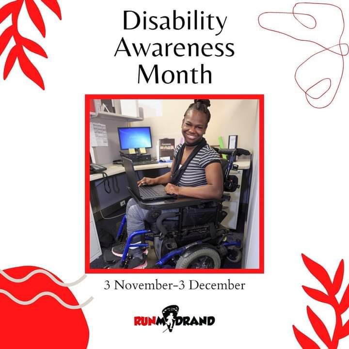 runmidrand's tweet image. Gratitude is essential. Let us learn to be grateful for the little things we have that other people may not. To see the glass half full.

Let’s keep our bros and sis in our heart and raise awareness for people with disabilities this month.

#Wecare #Disabilityawarenessmont