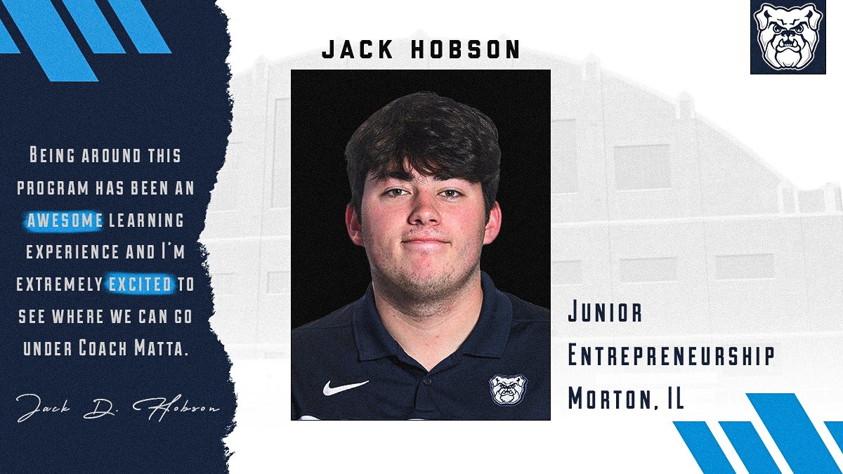 Meet the squad!

<a href="/jackhobson13/">Jack Hobson</a> is back for his second season! 

#TheButlerWay #Team125