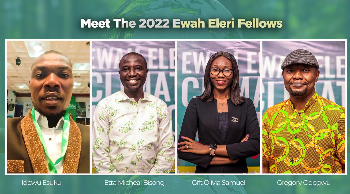 HamzyCODE's tweet photo. In honor of my Mentor and godfather, I am so proud to have kickstarted a legacy driven initiative: Ewah Eleri Climate Justice Fellowship that seeks to support activists, journalists, campaigners and practitioners to @UNFCCC #COP27 https://t.co/dGe3BqbbD7