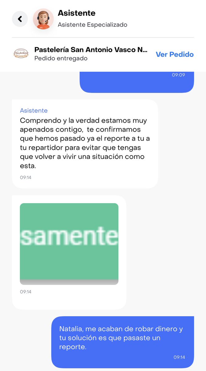 Un tendero de @PeruRappi entregó mi pedido y estacionó cerca por 15 minutos reportando “que estaba esperándome” (eso sube el costo). En tuit anterior no reclamé a la empresa pero esta vez es distinto: su soporte solo envía un reporte, cero devolución. APP desinstalada.👋🏼