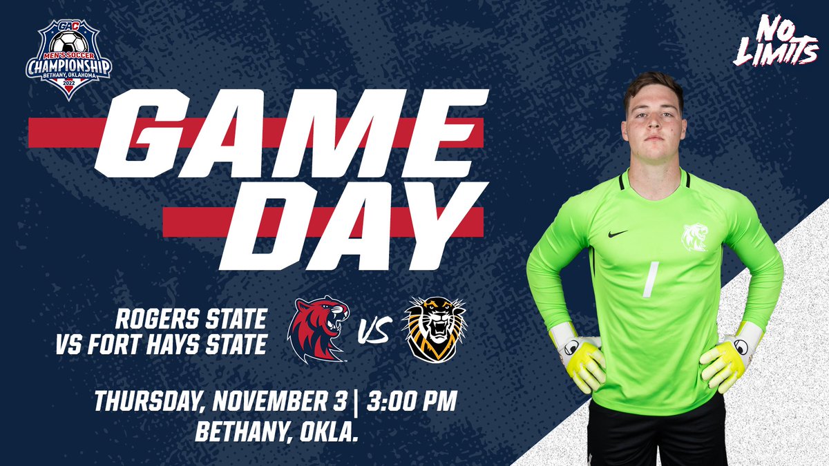 It's the GAC / MIAA Tournament !!

⚽️ No. 2 Seed Men’s Soccer
🆚 No. 3 Seed Fort Hays State
⌚ 3:00 PM
📍 Bethany, Okla. 
📊 snuathletics.com/sidearmstats/m…
📺 youtu.be/im288EczsQI

#HillcatNation 
#NoLimits