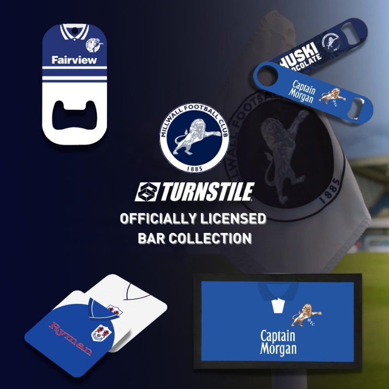 MillwallFC's tweet photo. 🙌 @TurnstileStore are 𝐁𝐀𝐂𝐊!

🍻 Take advantage of what's on offer...

#Millwall