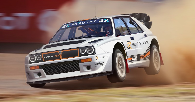 fia_rallycross's tweet photo. Unless you’ve been hiding under a rock, you’ve probably seen that @GCKmotorsport’s Lancia Delta Evo-e RX will make its long-awaited World RX debut at the @nuerburgring 🤩
 
Read more about this iconic retro beast below... 

#Rallycross #WorldRX #GermanyRX #TheFutureIsElectric ⚡️