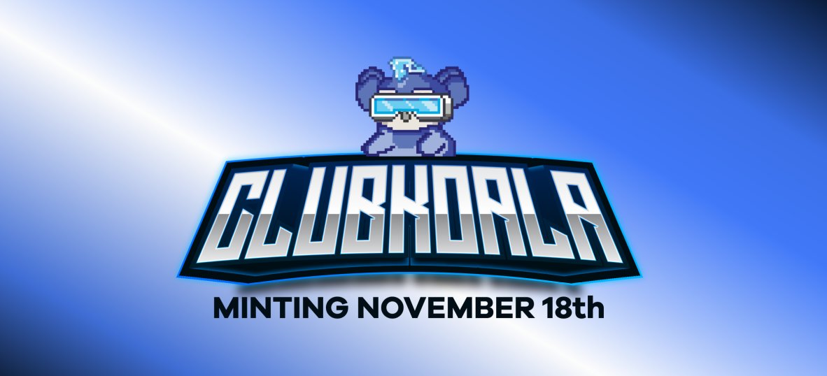 ClubKoalaNFT's tweet photo. 🚨SAVE THE DATE! 🚨

Club Koala is minting on November 18th! 
Minting with @YeppleInc

If you're seeing this, you're early! 

Guaranteed WL: 
- Tag 3 friends 
- Show proof in the Discord 

🐨Are you koalafied? 🔥 #CNFTCommunity #CNFT https://t.co/a4VOel5dGe