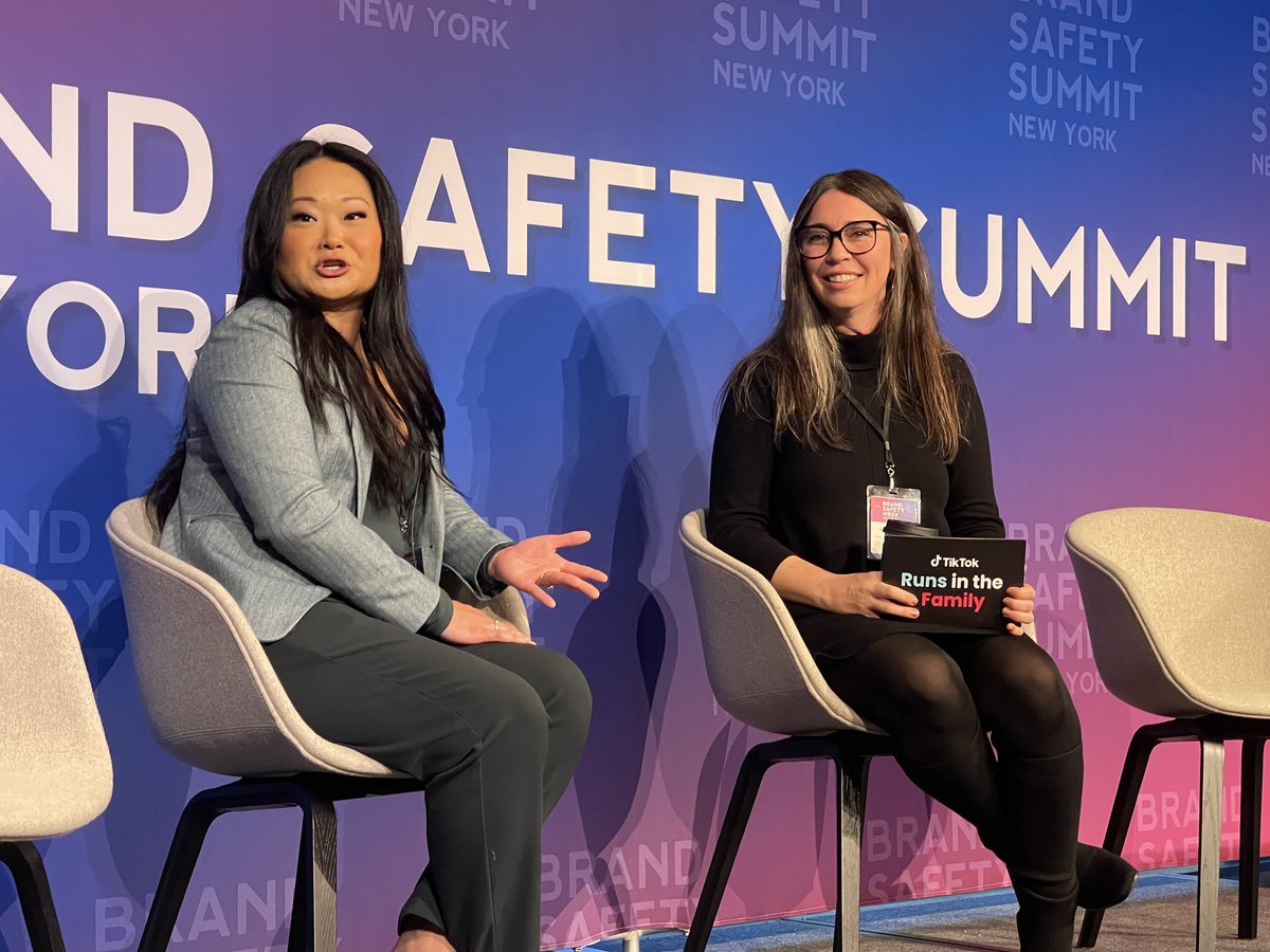 _brand_safety's tweet photo. Happening now: Tracy Elizabeth, @TikTokBusiness is joined by Carrie Neill, @NationalPTA, to discuss how they work holistically to keep #teenssafe on the platform and the tools and resources that are available to help families adapt and thrive.

#brandsafety #brandsafetyweek https://t.co/ajxh9AfnFZ