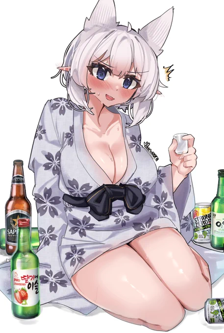 c-care for a drink?  #lorelillust 