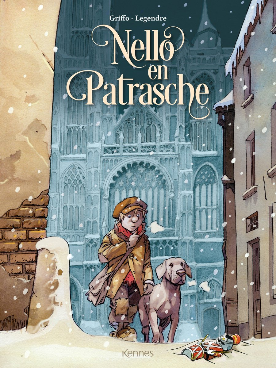stripland_BENL's tweet photo. #Nello en #Patrasche is een stripbewerking van Een #Hond van #Vlaanderen door #Griffo en #MarcLegendre. Nu verkrijgbaar bij #Kennes. Over de Nederlandstalige tak van die uitgever verschenen eerder dit jaar enkele doemberichten. Onduidelijk wat hier nu al dan niet van aan is. https://t.co/d1V4wTPvDs