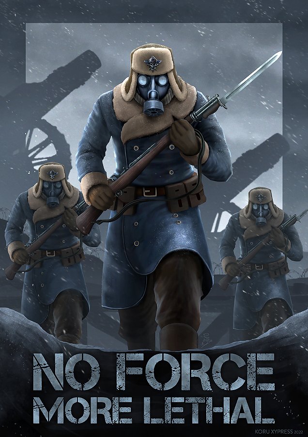 KoruXypress's tweet photo. ► Timelapse: https://t.co/eFTi36WGNU
No Force more lethal. A commission done as tribute to the client's regiment in the game.
#Foxhole #Warden #NFML #digitalart #commissionsopen https://t.co/gJ70ZNA39k
