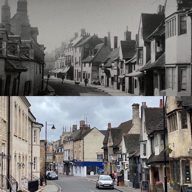 The sympathetic addition of new builds within a historic setting. Can you spot them? #ThrowbackThursday #Stamford #architecture #harrismccormackarchitects