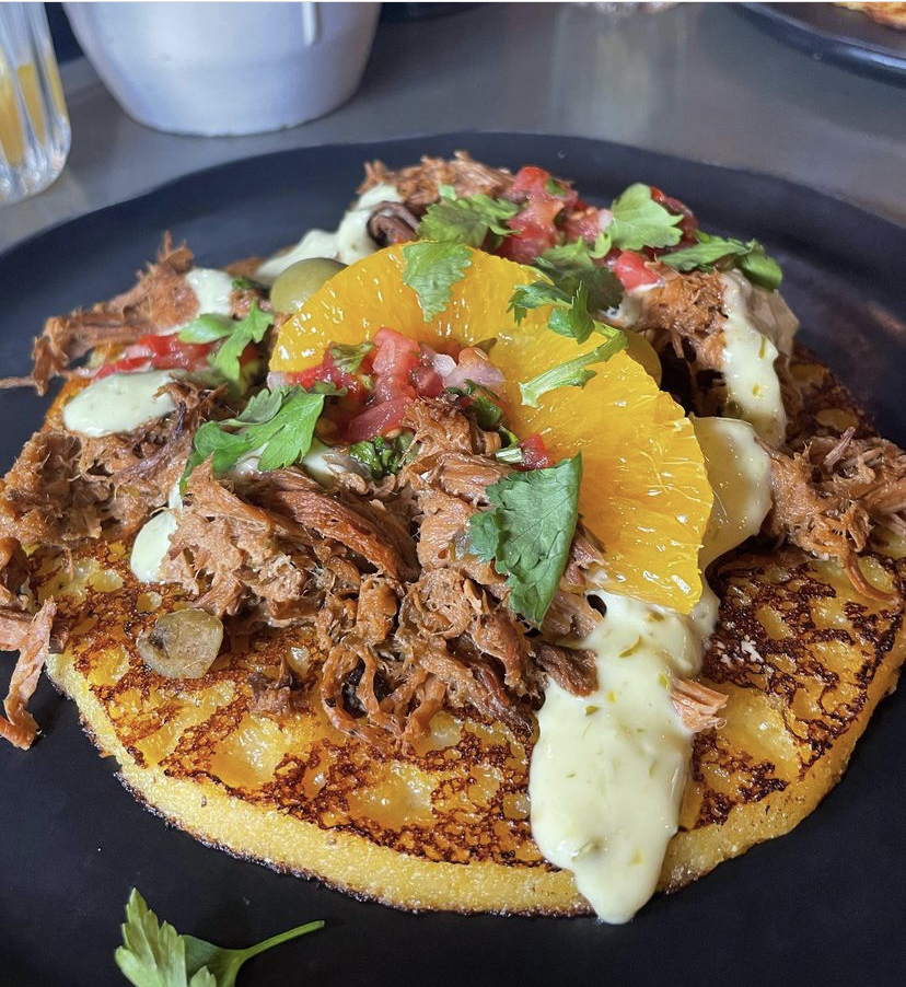 southernspaceuk's tweet photo. Calling Venezuelan food lovers 📢

Venezuelan comfort food joint, @ArepaAndCo wins when it comes to use of colour and flavour 🌈 Located just 6 minutes from #CornerPlace, #BethnalGreen.

More info on Corner Place, Bethnal Green: https://t.co/sQQ6ln6mhh

📸: @sliceslicebabyyy_ https://t.co/3oKNfOTaY8