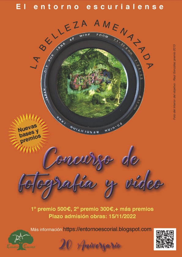 FALTAN DOCE DÍAS 
El plazo para enviarnos tus fotos es el martes 15 de noviembre. entornoescorial.blogspot.com/2022/08/mejore…