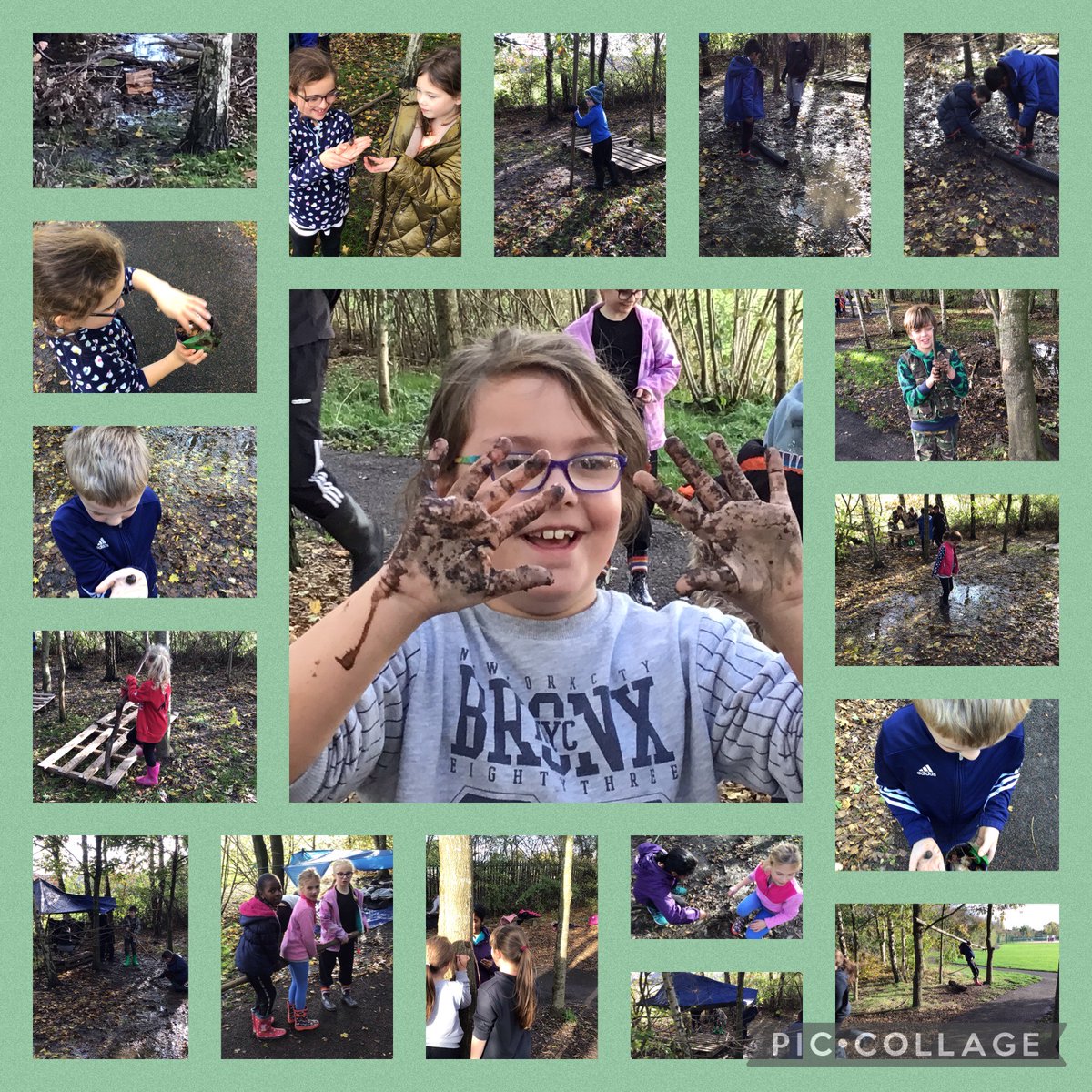 Miss Tomlinson’s class have enjoyed their first forest school session with Mr Williams this afternoon, exploring the woods, building dens and making friends with snails! 🐌🌳🍂