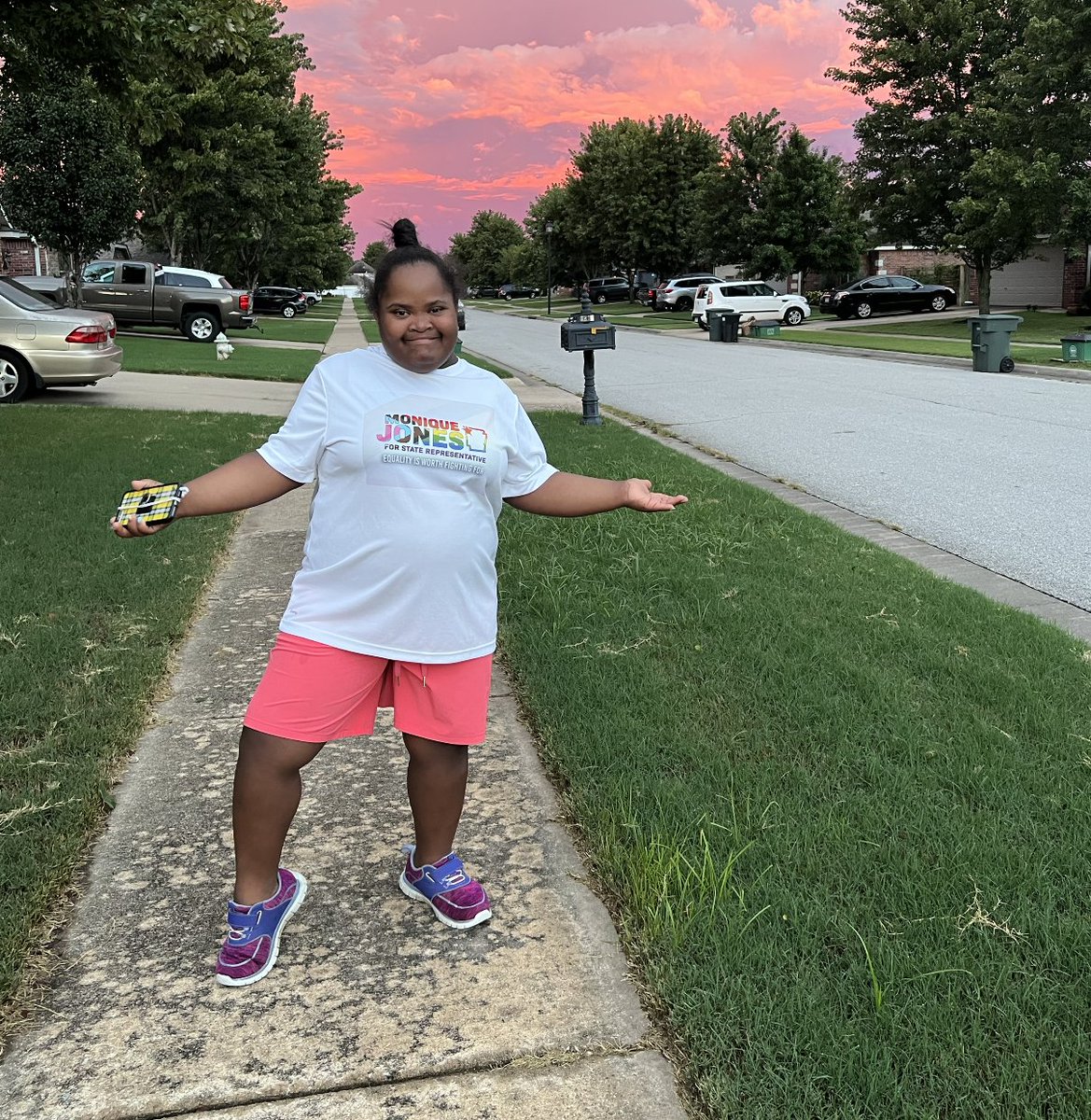 I just got word that we exceeded our door-knocking goal for the campaign – WOW

I’m so thankful for all the volunteers that helped us reach our goal. 

Today though, we are lacing up the sneakers and heading back out. 

Join us: info@moniqueforarkansas.com