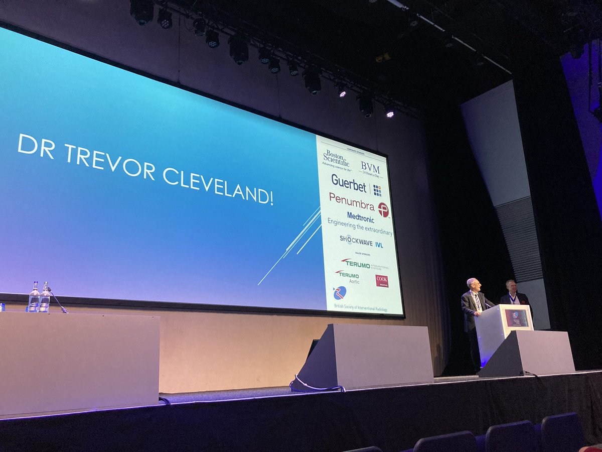 Congratulations to <a href="/BSIR_News/">The British Society of Interventional Radiology</a> gold medallist <a href="/IRSheff1/">Trevor C</a> #BSIR2022 and the honorary BSIR fellows who received their accolades here in Glasgow this afternoon