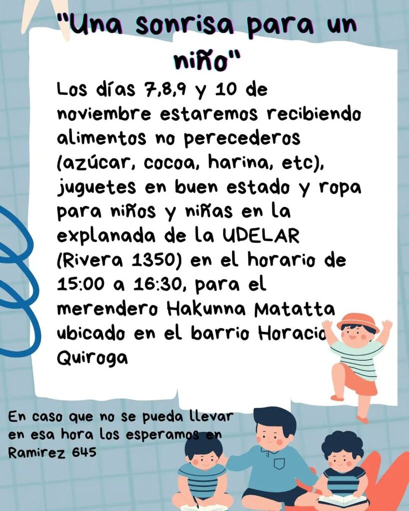 viernesvozz's tweet photo. @viernesconvozz se suma a la solidaridad ¿Y vos?

En el programa del día 11 de noviembre estaremos compartiendo voces desde el merendero Hakunna Matatta. ¡¡Les esperamos!! https://t.co/uMMT3xgy54 https://t.co/6ahMlxiqmh