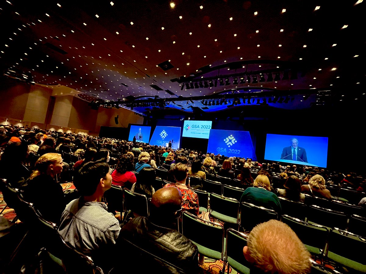 Jess Robbins-Panko (@jess_ro_) on Twitter photo Dr. Peter Lichtenberg of <a href="/IOGWSU/">Gerontology @ WSU</a>, fabulous scholar, mentor, and leader, in his presidential address at #gsa2022. Feeling so lucky to be his colleague and so grateful for his leadership. Dr. Peter Lichtenberg of <a href="/IOGWSU/">Gerontology @ WSU</a>, fabulous scholar, mentor, and leader, in his presidential address at #gsa2022. Feeling so lucky to be his colleague and so grateful for his leadership.