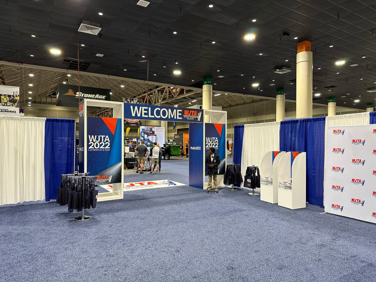 WJTAIMCA's tweet photo. Day 2 of the WJTA Conference &amp; Expo! Exhibits and technical sessions continue through 1pm today. 

#WJTA #WJTA2022 #Waterjet #IndustrialVacuum #IndustrialCleaning #Hydrodemolition #Safety #Technology #Automation #Training https://t.co/WsJ4IXQBuj