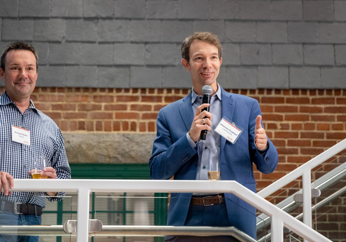 LabCentral's tweet photo. ICYMI: This week @LabCentral celebrated the addition of @TakedaPharma as a Founding sponsor at our flagship location with sushi boats, arcade games, and images of Tokyo. We are delighted to have Takeda on board and plugged into our community of innovators. 
#WhereBiotechBegins https://t.co/2bzuR1chDB