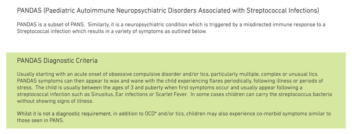 kathryn_gillett's tweet photo. At the onset of #PANS the first symptoms seen are usually #OCD or #EatingRestrictions #AFRID #EatingDisorders #Anorexia along with at least two other symptoms from the Picture below. #PANDAS first symptoms are usually OCD and/or #tics #tourettes #MoveementDisorder. https://t.co/BXZsGnVOvu