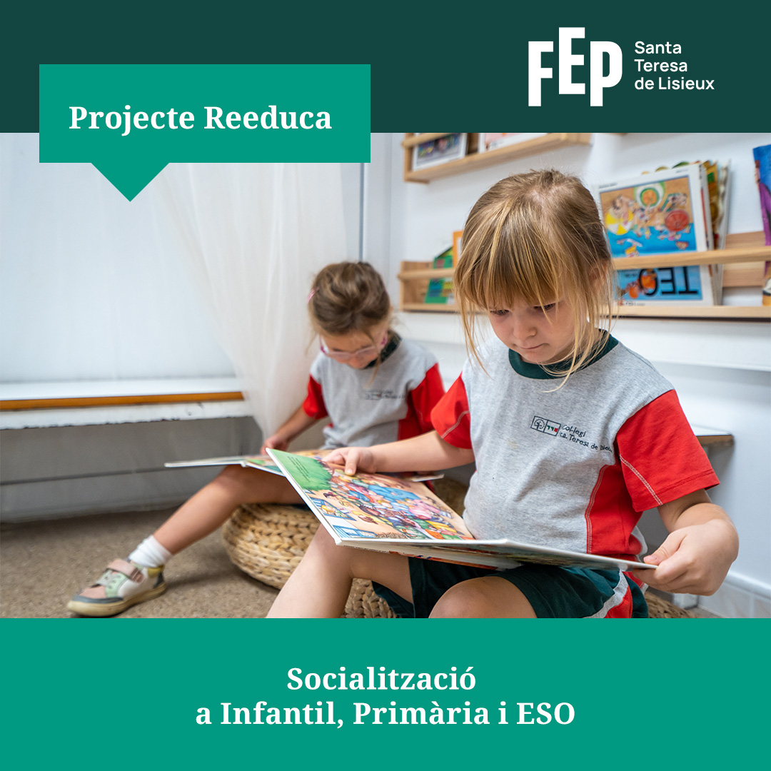 stlisieux's tweet photo. 📚 El projecte #Reeduca consisteix en compartir, tot reutilitzant, els llibres de text i de lectura dels alumnes d’un any per l’altre, des d’Infantil fins l’ESO.
📲 Descobreix més sobre la iniciativa a la nostra web.
https://t.co/xPsRyS043u https://t.co/iQlO3QRq6x