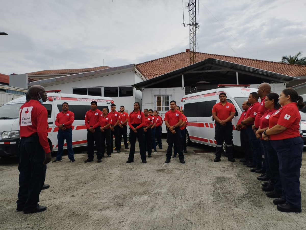 El #CuerpodeSocorristas de <a href="/CruzRojaPanama/">Cruz Roja Panameña</a>; se prepara para dar inicio al Operativo de Fiestas Patrias.

¡A Cualquier hora y en cualquier lugar!