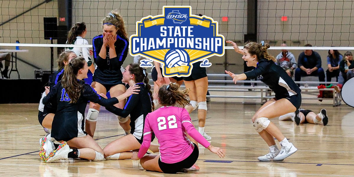 Starts Friday! Volleyball State Championships @mizunovolleyusa Nov. 4 & 5 @LakePointSports. 📲 Buy @GoFanHS Tickets bit.ly/2fan285 💻 Watch live @NFHSNetwork bit.ly/2reaUXe 🏐 View / download Fan Guide. bit.ly/3zF1o2M