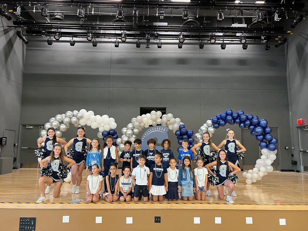LinaCruz0919's tweet photo. Lower School’s Pep Rally was a success! So much fun! Go Raiders ! 📣 @GulliverPrep_ #FirstGrade #GulliverPrep https://t.co/mxMWfLnhww