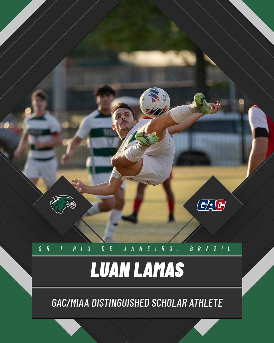 Luan Lamas

💥 GAC/MIAA Distinguished Scholar Athlete