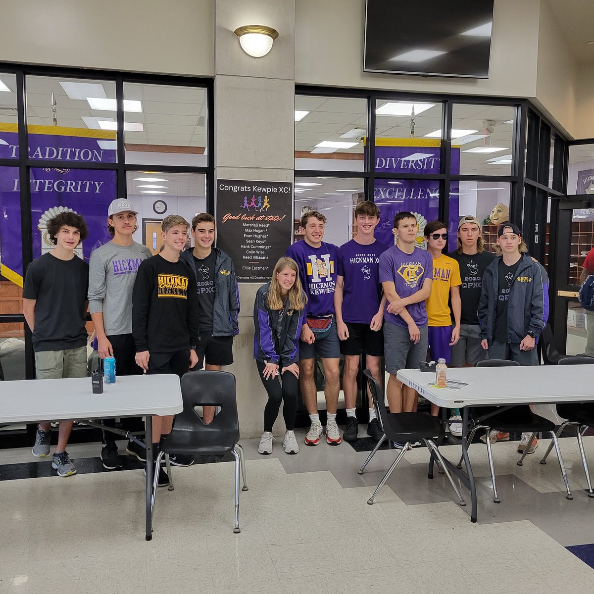 Sending our Kewpies off to State this morning! Here's to great racing tomorrow!
