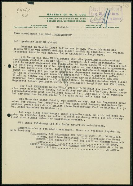 Das Düsseldorfer Stadtarchiv und die Stabsstelle Provenienzforschung haben ein umfangreiches Projekt zur Erschließung und digitalen Beeitstellung von städtischen Akten aus der NS-Zeit abgeschlossen. 
Weitere Informationen:
duesseldorf.de/medienportal/p…