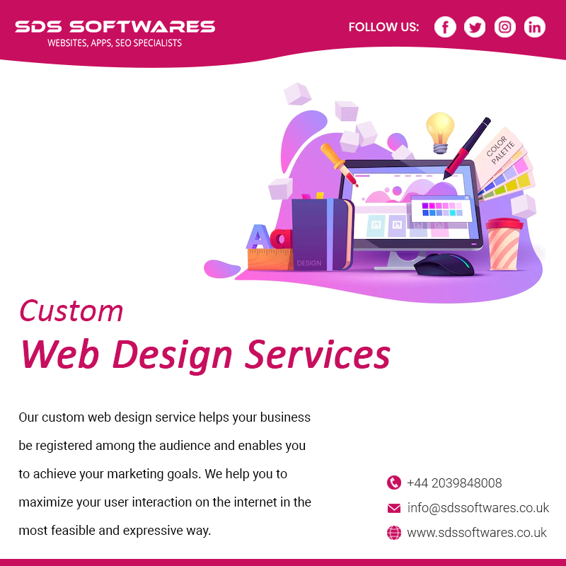 SDSSoftwares's tweet image. Our custom web design service helps your business be registered among the audience and enables you to achieve your marketing goals.
Visit us at:sdssoftwares.co.uk/custom-web-des…
#customwebdesignservices #customwebdesigncompany #customwebdesigning #customwebdevelopmentservices #webdesign