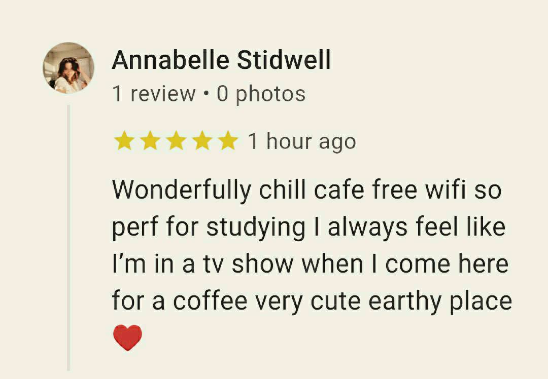 Such a cooool review Annabelle. Thank you for the shout-out. We luv our customers 🙏❣️

#brighton #sussex #community #coffeelovers #localbusiness #shoplocal #thursdayvibes #cafelife #brightonfoodanddrink #mojocoffeeclub