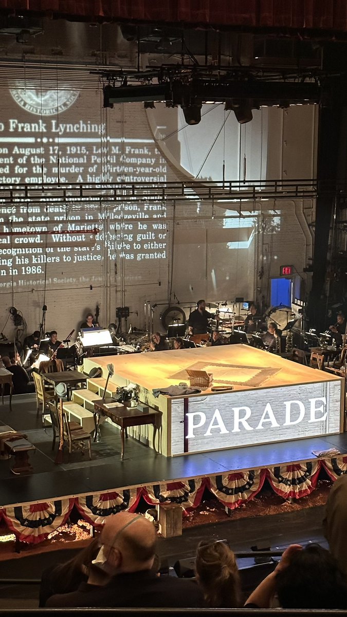 basicallly_jake's tweet photo. Oops, forgot to post the second show of yesterday. Jason Robert Brown and Ben Platt are an amazing pair! Another double header today. #NewYork #Broadway #Parade #JasonRobertBrown #BenPlatt https://t.co/Tc6AIkSD4w