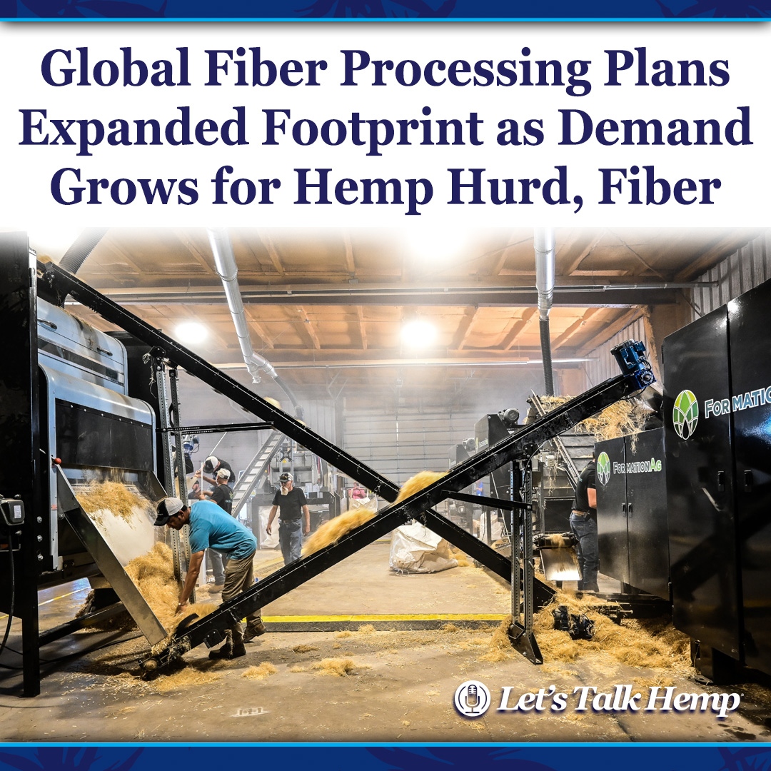 LetsTalkHemp's tweet photo. "From its base in Monte Vista, Colorado, Global Fiber Processing works to empower farmers to thrive in the hemp industry. The company now seeks to expand its footprint in the United States and abroad. Global..." Read more on this via our Featured Article (link in bio)! 👆⁠ https://t.co/3GQ3FGbahg