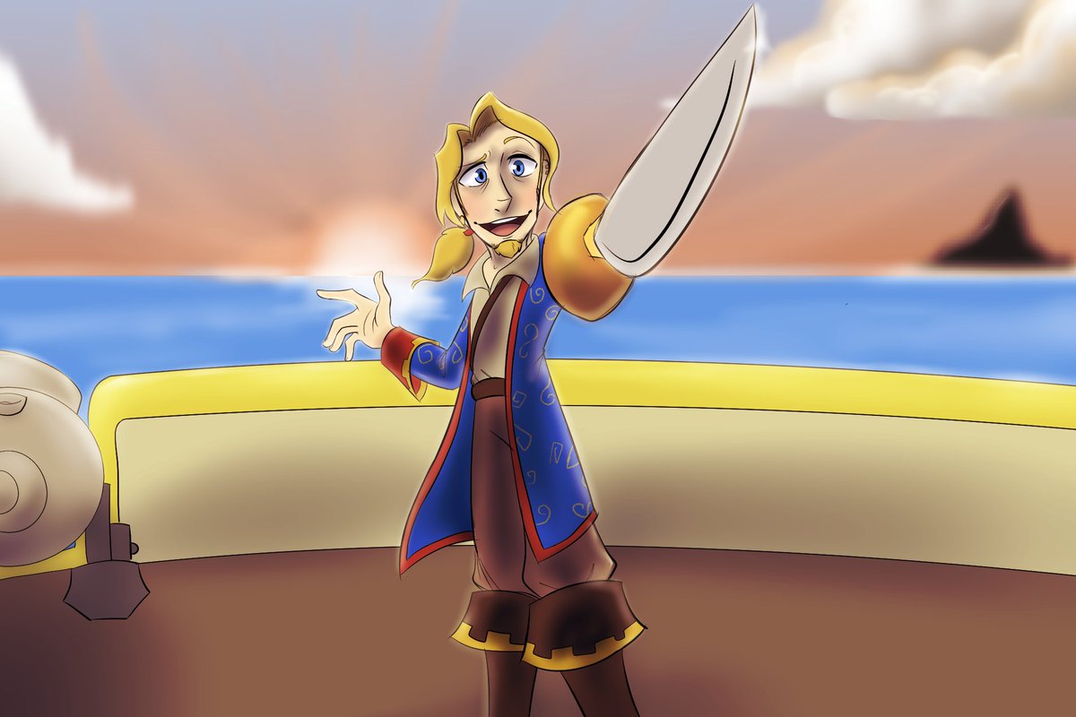 tooncooro's tweet photo. a mighty pirate™

#monkeyisland #talesofmonkeyisland #guybrushthreepwood #lucasarts #talltale #digitalart #fanart #myart https://t.co/A4Zvm1qupU