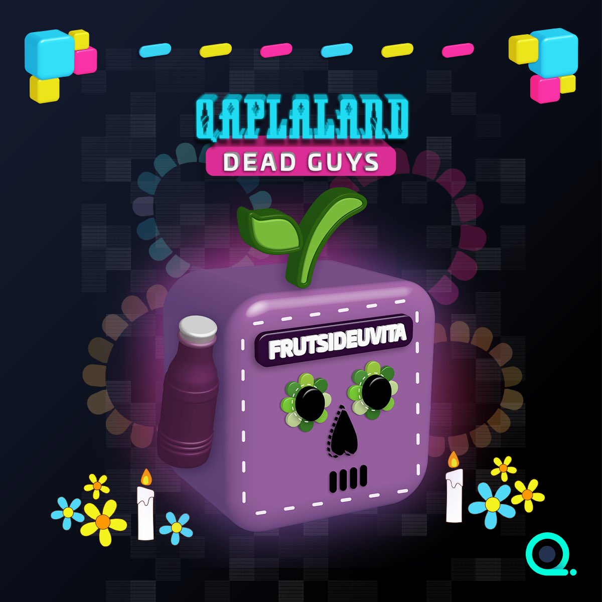 qapla_es's tweet photo. ¡Bienvenidas! Nos vemos en la noche #QaplaLandDeadGuys 💀@Amatesaurius @frutsideuvita @Yuin8Bits @sugarlenna 💀 https://t.co/mnkXr8Bsns