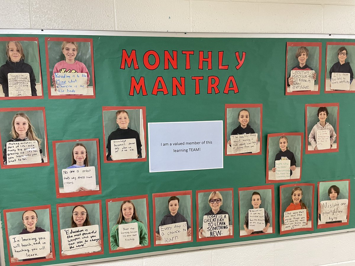 We are very proud of how our students are growing and learning about their own mindset. #mhwb #learningtogether #growthmindset