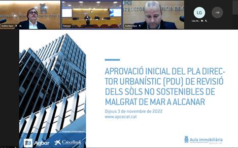 AgustSerra's tweet photo. A @APCECatalunya tenim un diàleg interessant al voltant de l’aplicació del Pla director de revisió de sòls no sostenibles de Malgrat a Alcanar. Amb aquest pla completarem la revisió urbanística de tot el litoral català en clau de sostenibilitat.
@territoricat https://t.co/D5JOvt7Jch