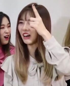 RavenWings84's tweet photo. With all of the weird cheating accusations we’ve been getting, I think it’s a good day for some memes. Here’s our 🐶 Yoohyeon being a walking meme. 

#MAMAVOTE #Dreamcatcher https://t.co/gRr648s9fq