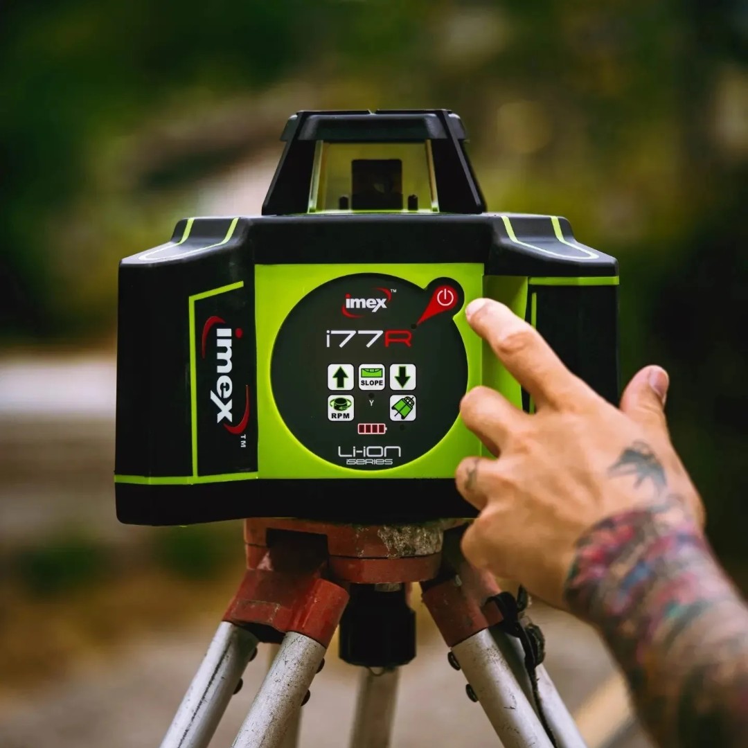 imexlasersuk's tweet photo. #ThrowbackThursday to the outstanding pictures that Rodian Builds took of our i77R Rotating laser 👍

#imex #imexlasers #imexlasersuk #newtools #laserlevel #laserlevels #greenlaser #rotatinglaser #levelling #groundwork #groundworker #gradingcontractor #builder https://t.co/h2kAOOe4Cv