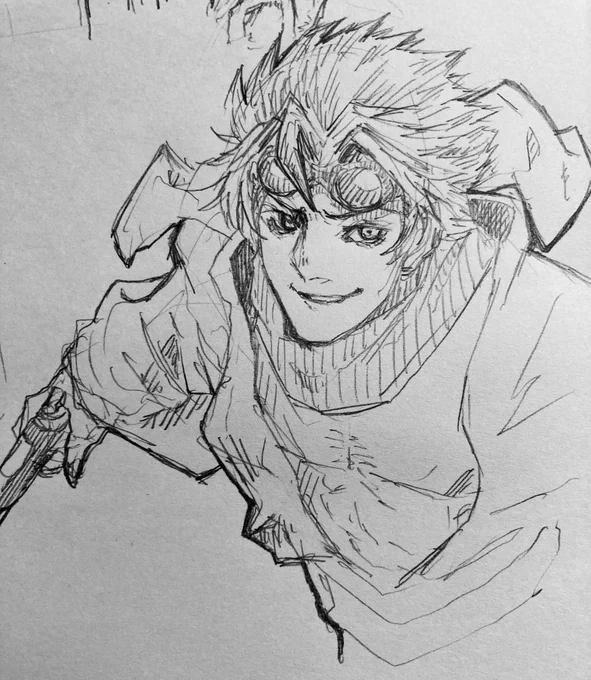 英傑大戦の高杉晋作さん落書き🌚 