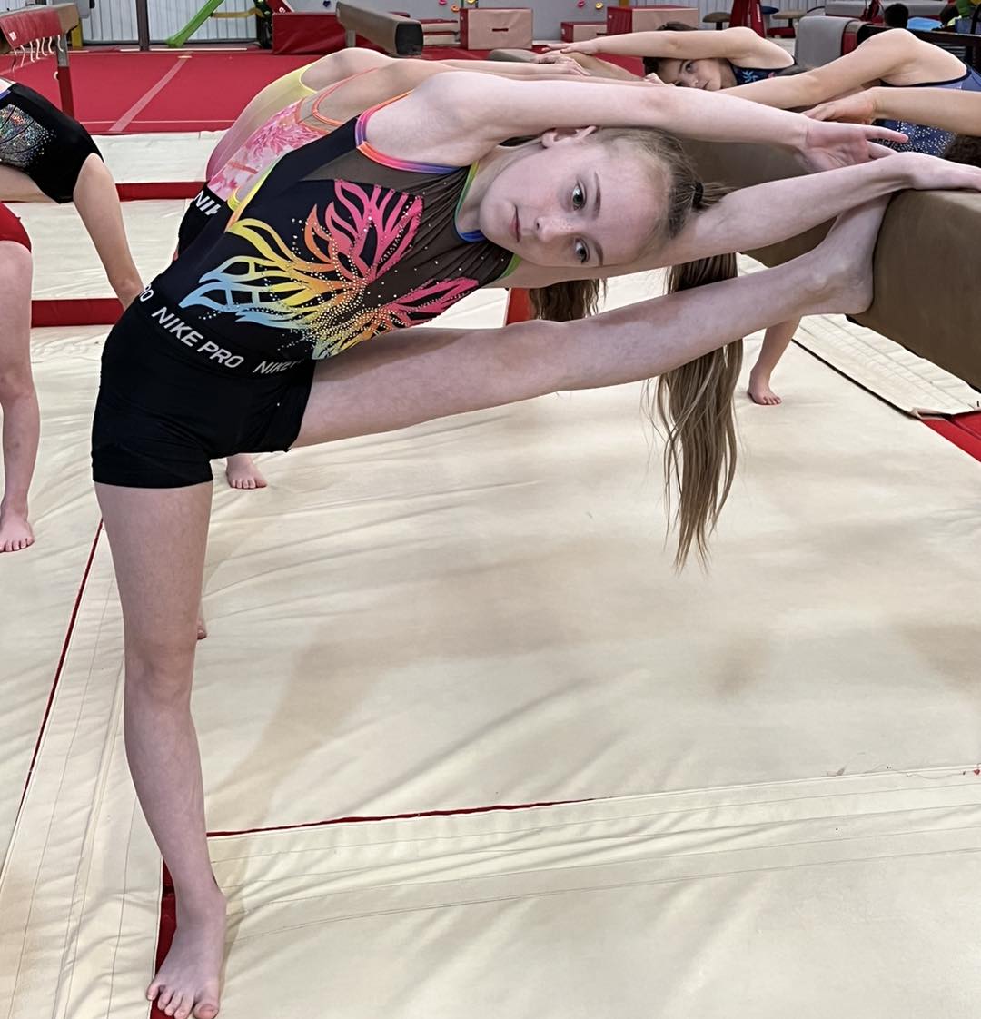 VGAGymnastics's tweet photo. Fab FLEX!
Great flexibility workshop to kick start the day in Crumlin … back flips next on the menu!!
Well done everyone!! https://t.co/gziGHJrgcA