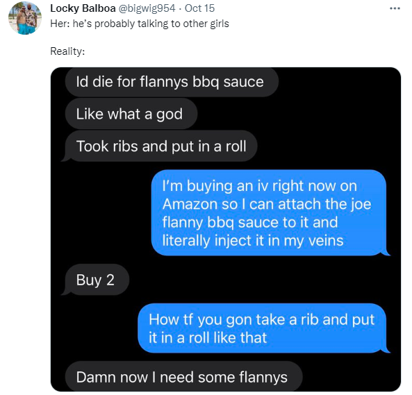 FlanigansFL's tweet photo. We had the AUDACITY to put rib in a roll like that

📸: @bigwig954 https://t.co/gS2bZpkRSz