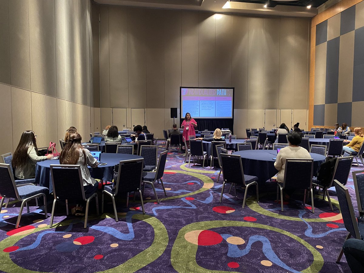 BethanyITC's tweet photo. I had a BLAST 💥 sharing about Personalized Learning Pathways @GaETConf! #personalizedlearning #learningpathways #standard7 #individualizedpath #GaETC22 #NavigatingTheFuture https://t.co/3dLsQhqtcA