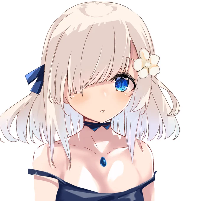 拙者、髪の塗りが分からな過ぎて前描いたれんぱすで練習してた侍 