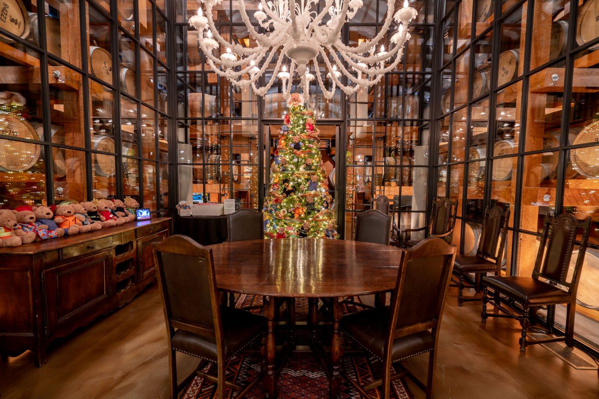 Join our Wine Ambassadors for a tour of the cellar, followed by a seated tasting of our Terroir and Legacy Collection wines paired with estate grown fare, while viewing the beautifully decorated trees on property.

Reserve Festival of Trees Experience.
bit.ly/3gpzcu1