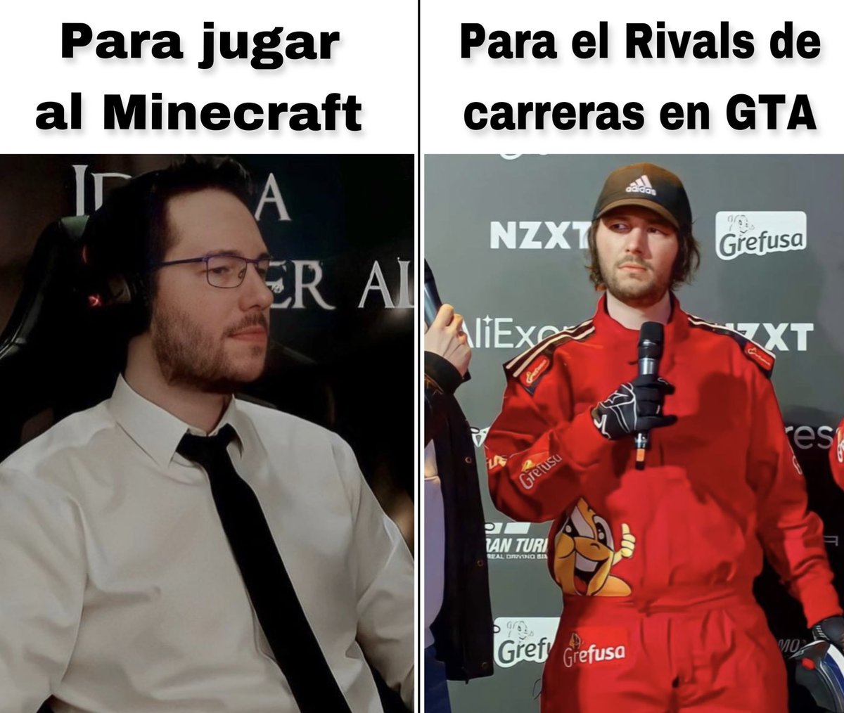 MovistareSports's tweet photo. Hoy colgamos el traje por una buena causa: la velocidad🏎💨 https://t.co/3P0GUmW7MQ