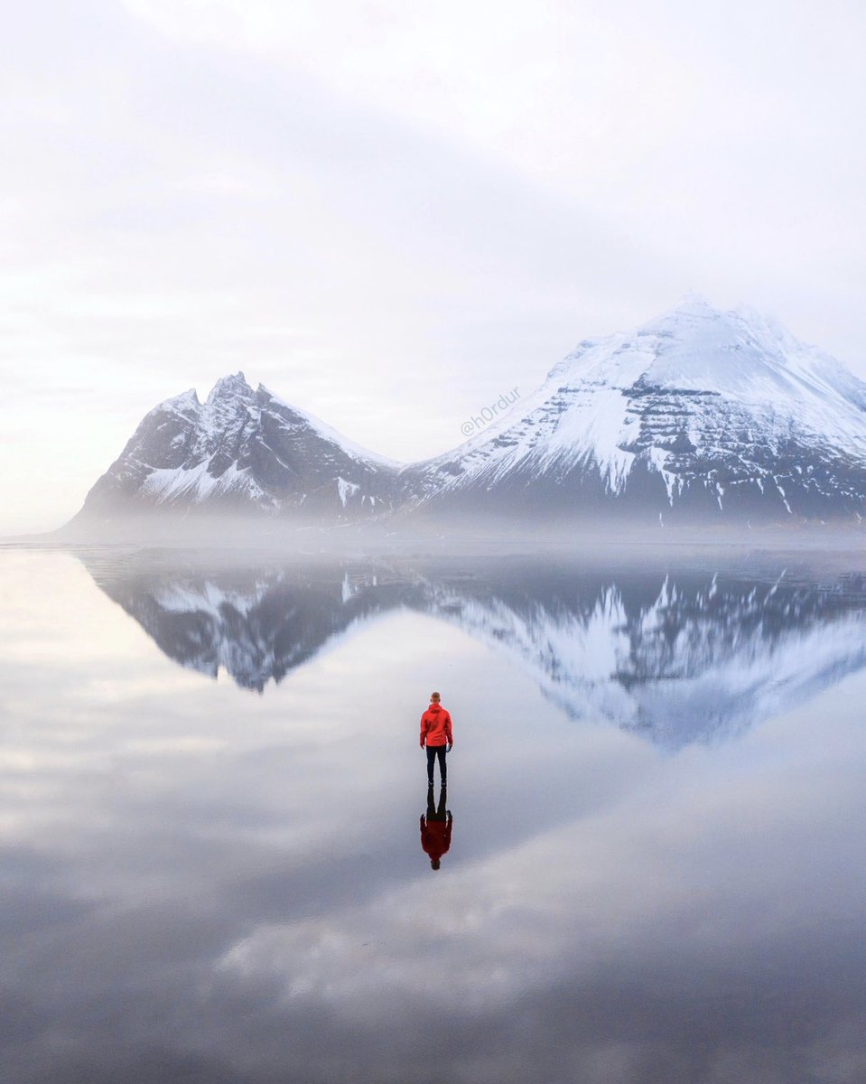 Calm winter morning in East Iceland 🇮🇸