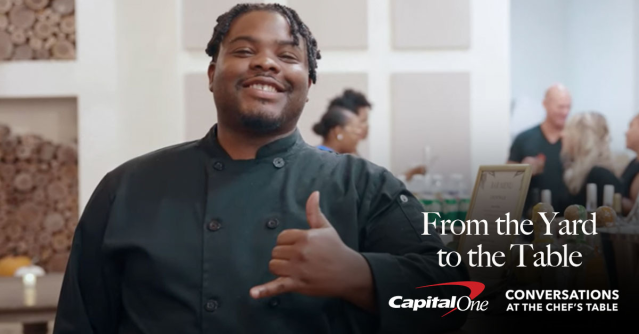 DeirdraRedmond's tweet photo. Capital One Brand, Experience Design and Diversity Recruiting associates connected with HBCU students and alumni to talk creativity and culture—and did so where the best conversations happen, the dinner table. Take a look at what happens when we bring... https://t.co/dF5XLs8PFx https://t.co/Rbn0vPukfw